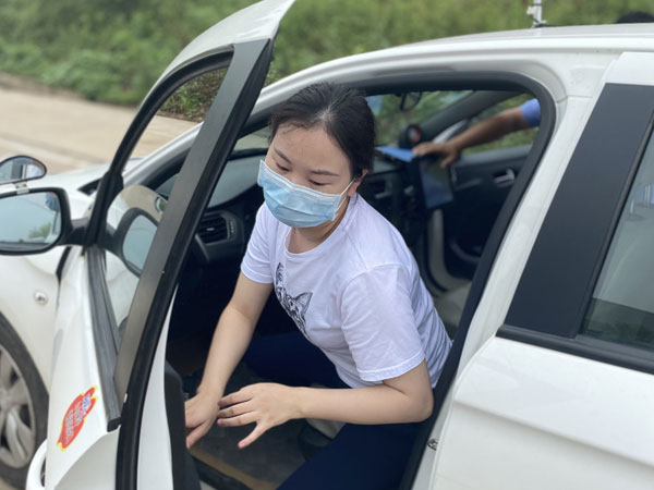 新胜赢驾校学员风采